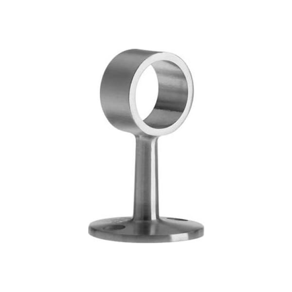 Lavi Industries Lavi Industries, Flush Center Post, for 1" Tubing, Satin Stainless Steel 44-342/1 - main